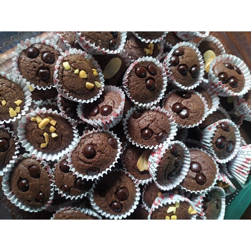 

Brownies mini kering