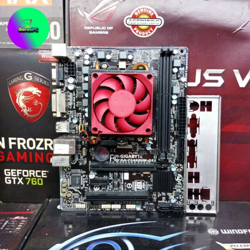 Motherboard AMD Gigabyte FM2+ Processor AMD APU A8-7650k Integrated R7