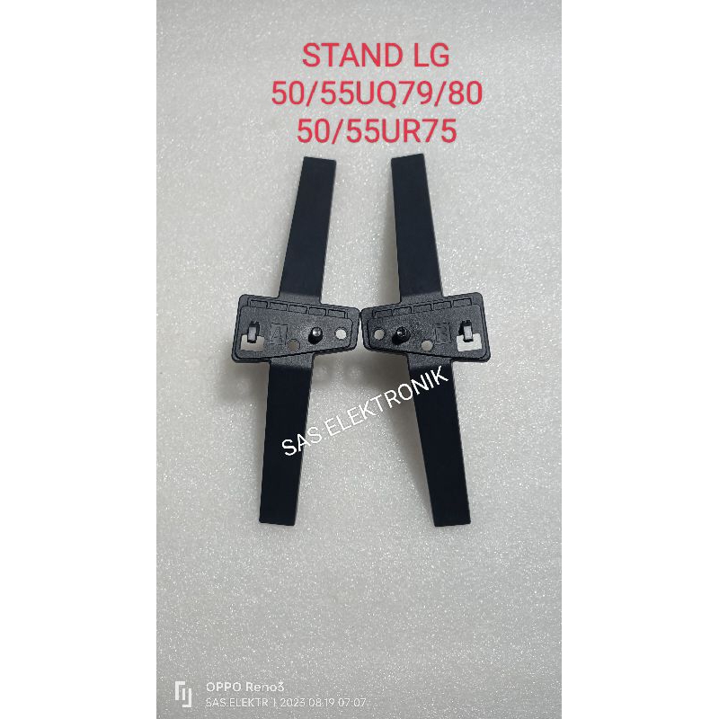 STAND KAKI PEDESTAL DUDUKAN TV LED LG 50-55 50UQ 50UR 50UQ79 55UQ79 50UQ80 55UQ80 50UQ8000 55UQ8000 