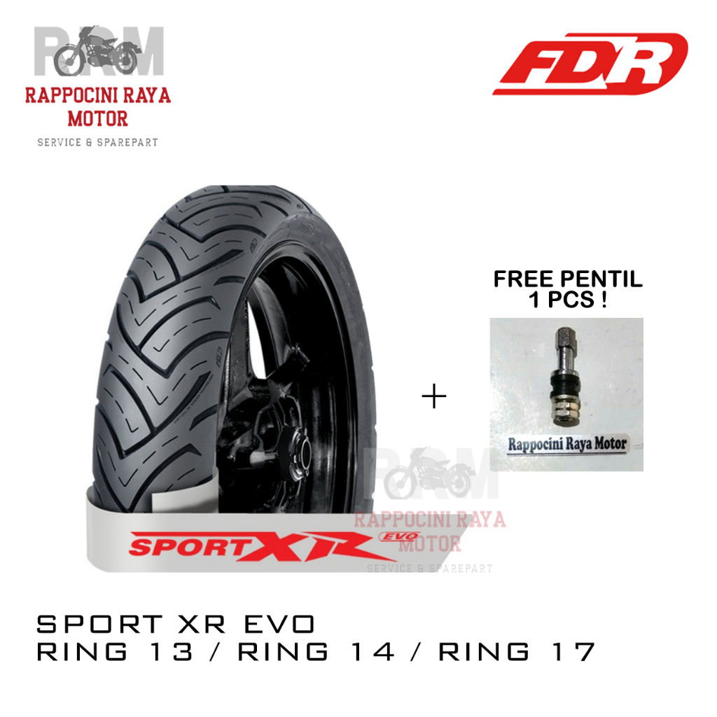 BAN FDR SPORT XR EVO 120/70-17 BAN TUBELESS RING 17 Free Pentil