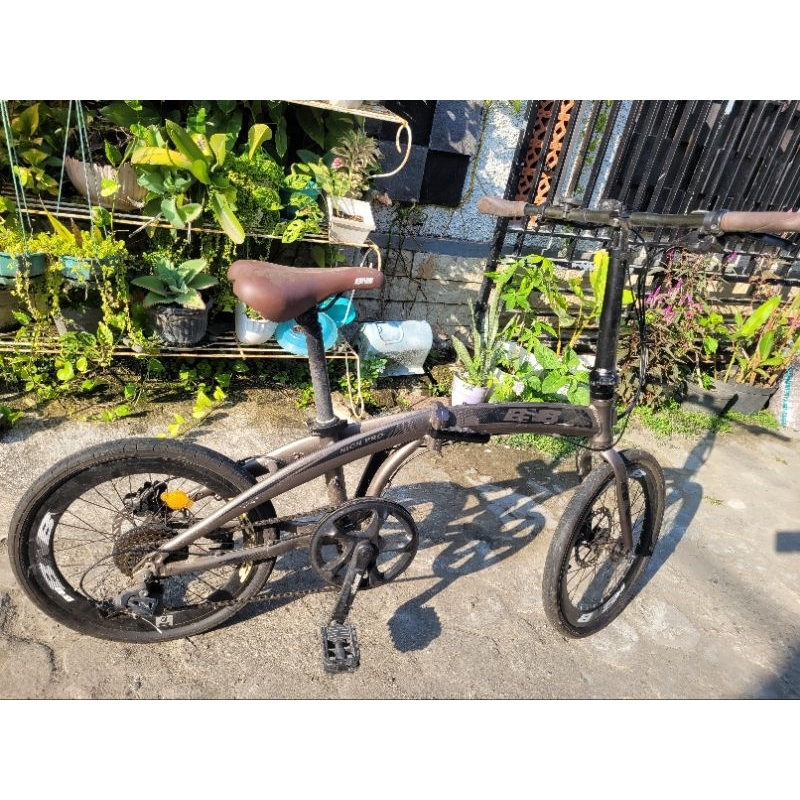 Sepeda Lipat BNB Nich Pro 9 1 GREY Limited - second