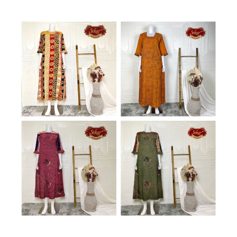 Daster Batik Pekalongan/ gamis batik moderen