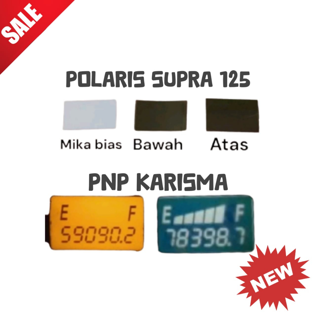Polaris Polarizer LCD Speedometer Honda Supra X 125 Karisma D X Original
