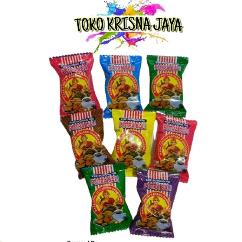 

SNACK JADUL KUE PIA PUTRA BALI RASA COKELAT PANGGANG NETTO 10 PCS