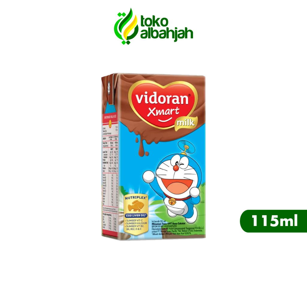 

Susu UHT vidoran Xmart Milk ukuran 115ml