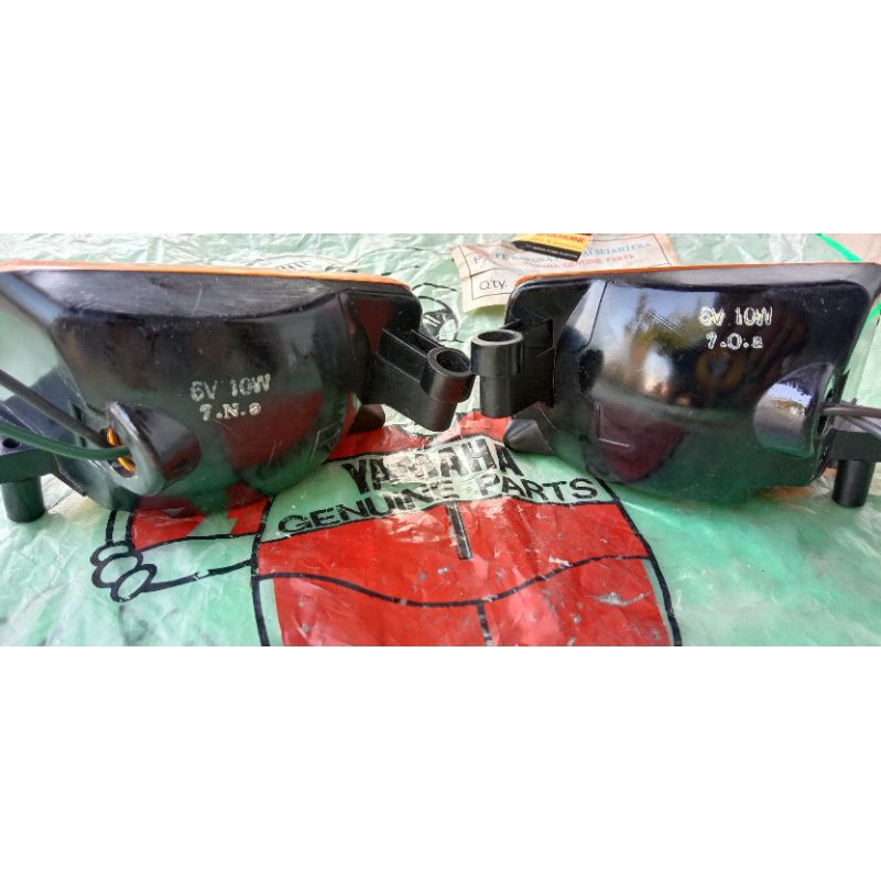 sein depan Assy riting depan set sein depan sen depan Yamaha V80 V80 Exellent original