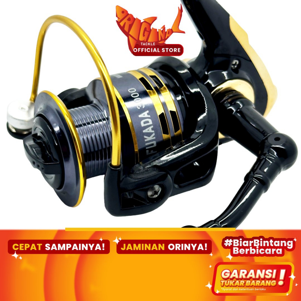Reel Spinning Fugu Fukada Graphite 800 1000 2000 3000 4000 6000
