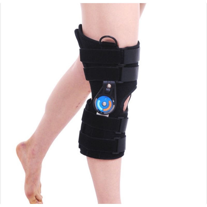 OA Brace Osteoarthritis Knee Post Op Hinged ROM Orthopedic Support knee brace penyangga lutut pendek