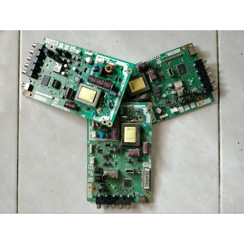 Grosir Mb mainboard mesin single TV Polytron Samsung LG Sharp Sony Akari dll dapat 1kg kondisi mati