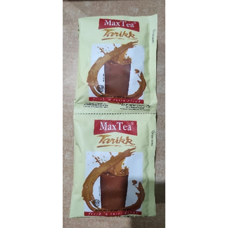 

Max Tea Tarik isi 10 bks @ 25 gram