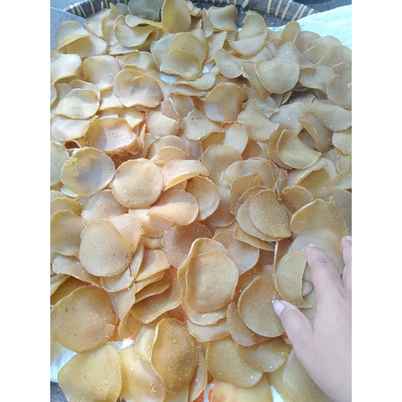 

krupuk bawang / krupuk rambak