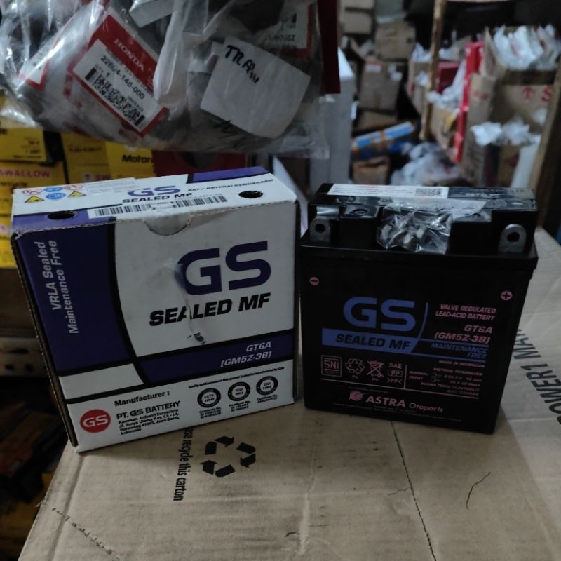 aki accu gs kering gm5z3b