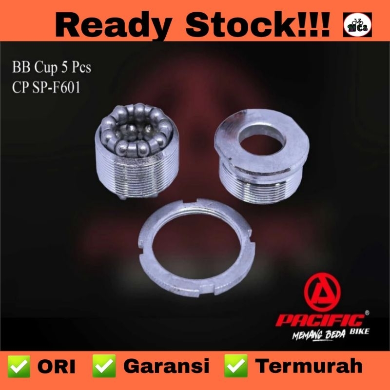 Kom Gir Tengah Bb Cups Sepeda Mini,MTB,Lipat PACIFIC