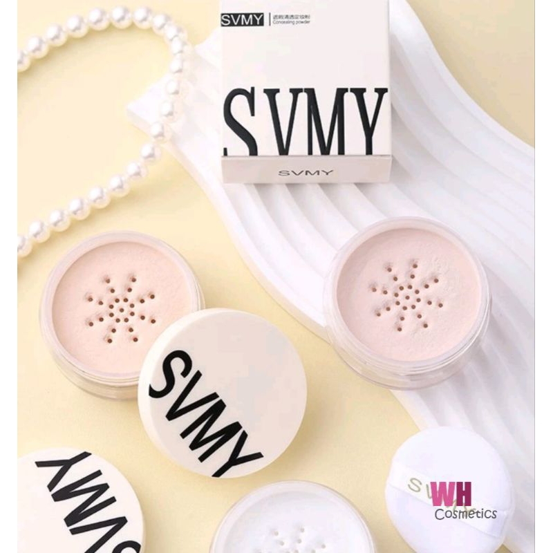 SVMY Bedak Tabur Pengontrol Minyak / Loose Powder Concealer Setting Powder Oil Control LA202 5168