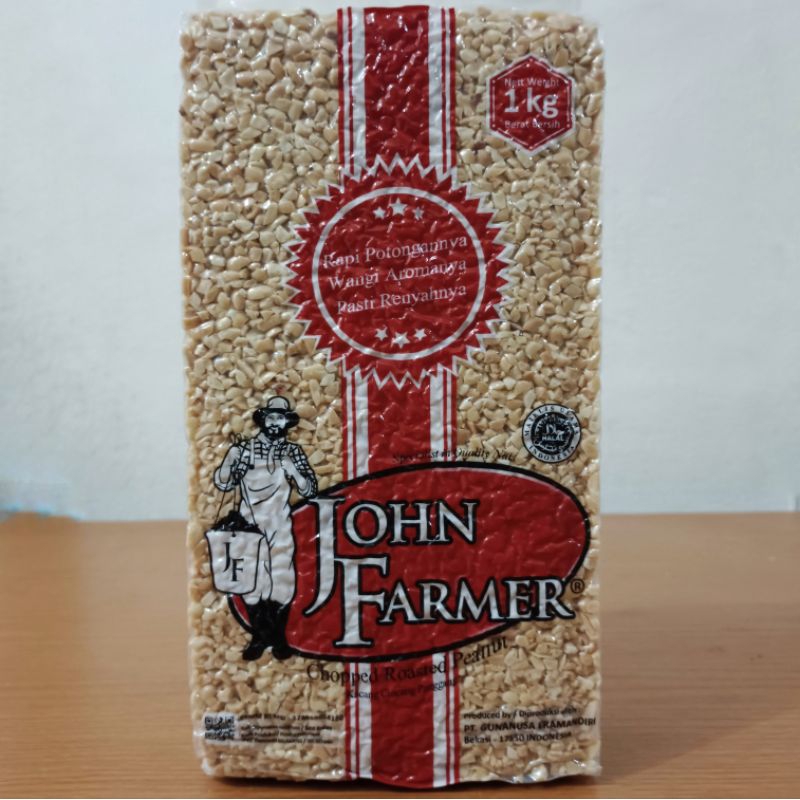 

Kacang Cacah Sangrai Panggang John Farmer 1kg