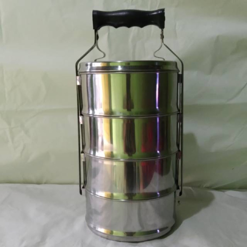RANTANG STAINLESS STEEL 4 Susun Diameter 16 cm