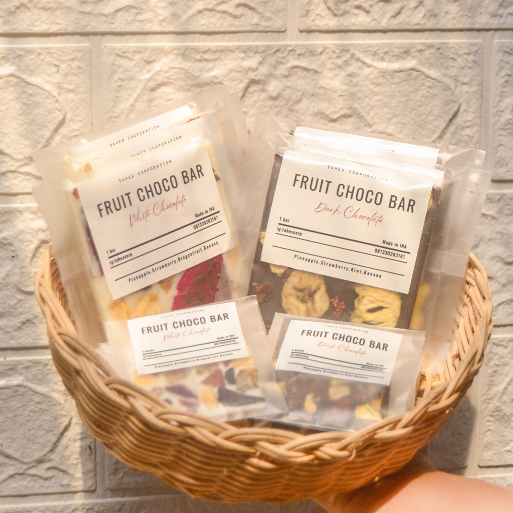 

Fruit Choco Bar - Coklat Batang Topping Buah Kering (100% Halal with Premium Ingredients)