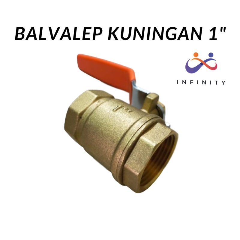 CAMEL Ball Vae Kuningan 1" Stop Kran 1 Inch Model TERMURAH INF