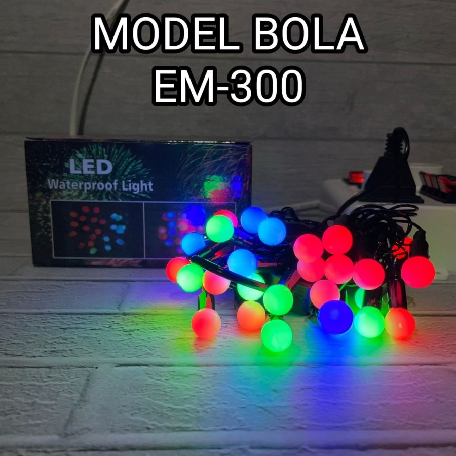 lampu led hias / tumblr / natal model bola