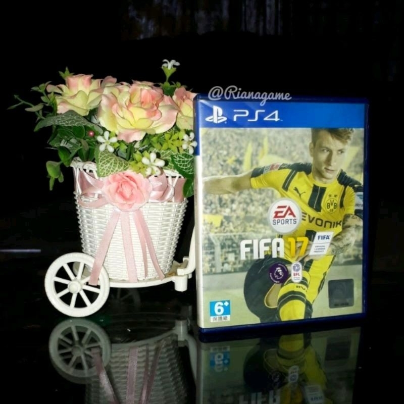 BD Kaset PS4 PS5 FIFA 17 Game CD PS 4 5 Original Playstation Bekas Second