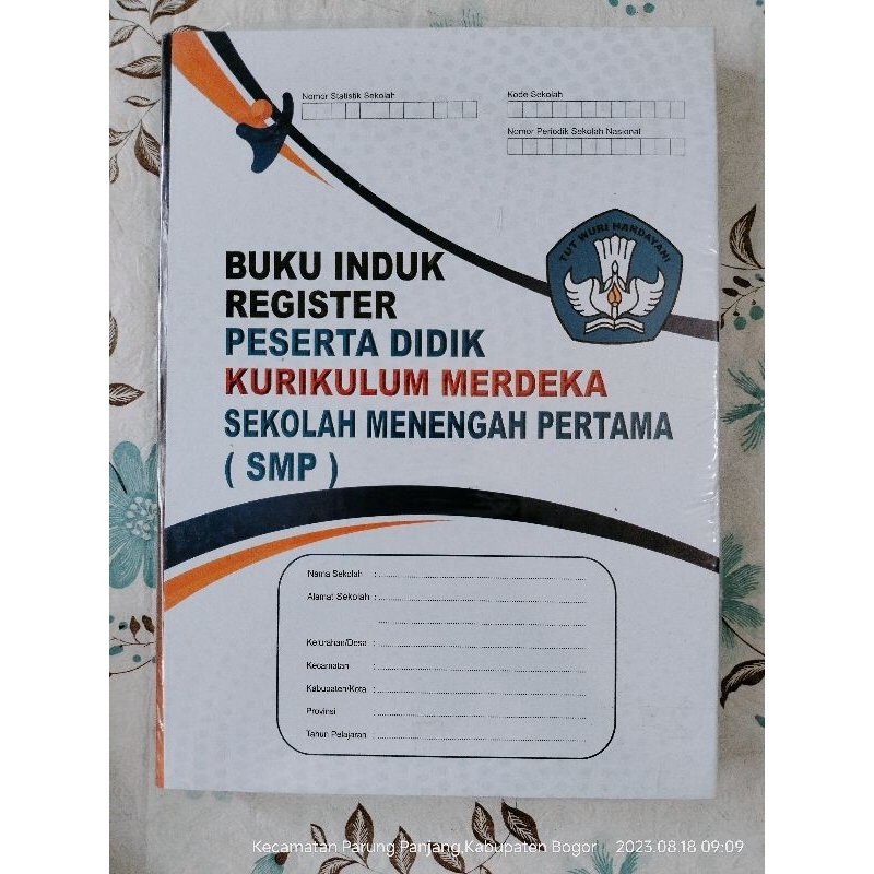 

BUKU INDUK SISWA KURIKULUM MERDEKA (SMP)