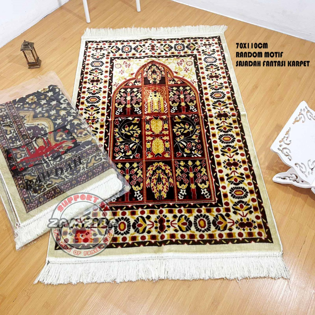 TERBARU SAJADAH FANTASI CARPET TEBAL PREMIUM RUMBAI EXCLUSIVE EMPUK