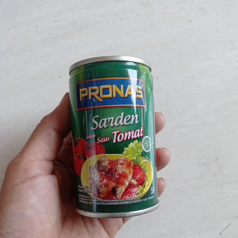 

Pronas Sarden Saus Tomat 155g