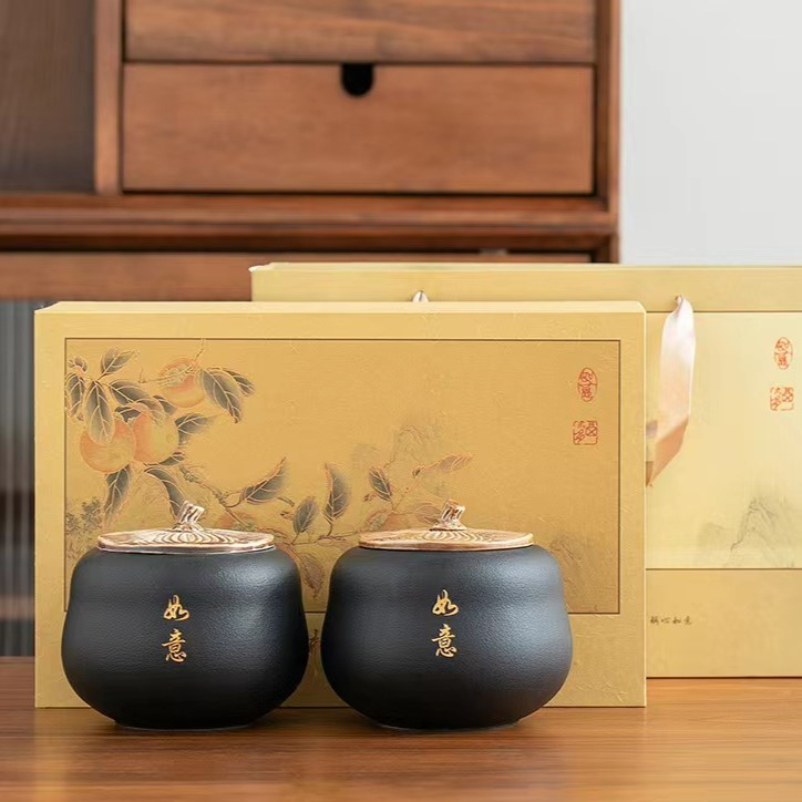 Tempat Penyimpanan Daun Teh Set / Tea Leaves Storage Jar 1317