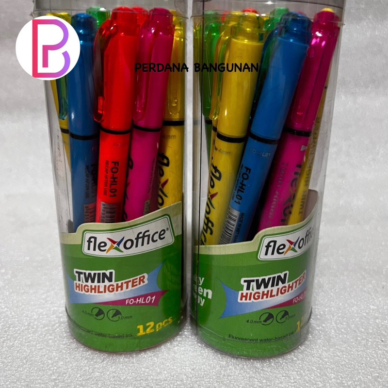 

STABILLO FLEXOFFICE TWIN HIGHLIGHTER FO - HL 01