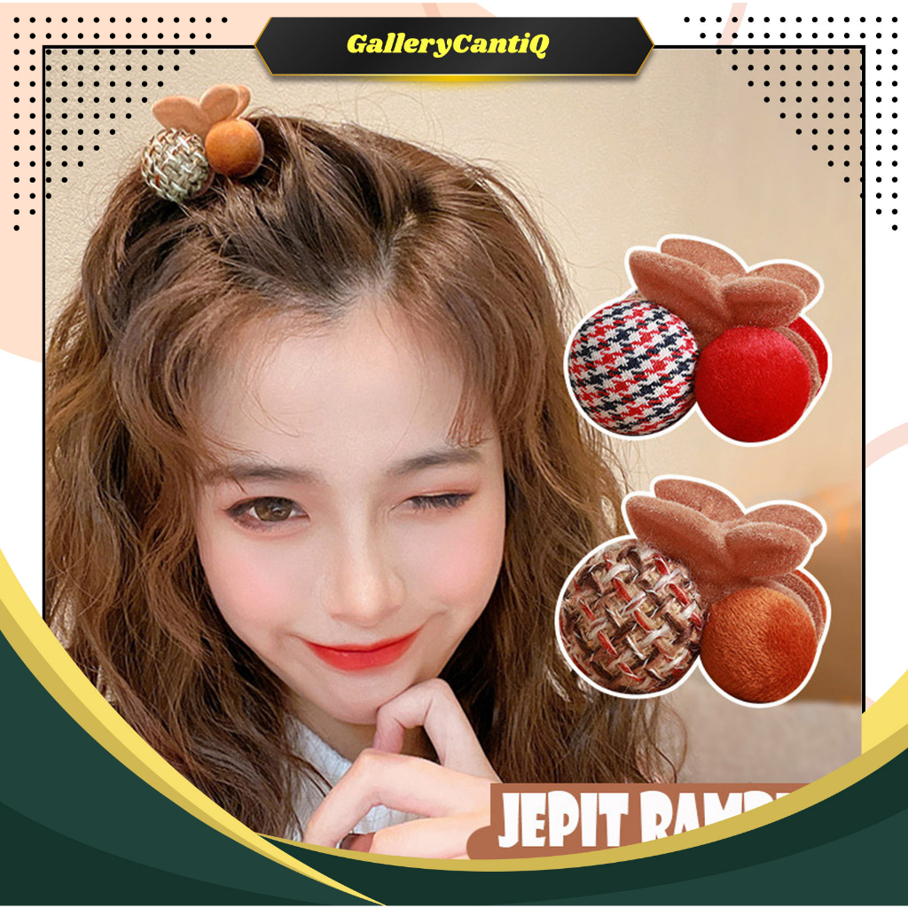 GalleryCantiQ - Jepit Rambut Korea Anak Perempuan Wanita Dewasa Aksesoris fashion Motif Lebah ACC01