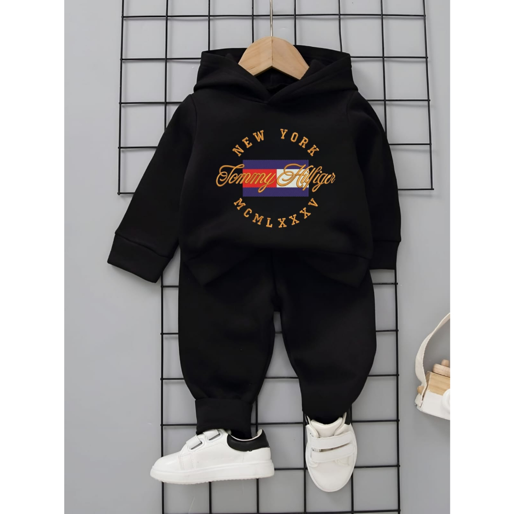 HOODIE ANAK TERMURAH TOMY HILPIGER HOODIE JOGER ANAK BAJU ANAK KEKINIAN SETELAN JOGER ANAK LAKI-LAKI