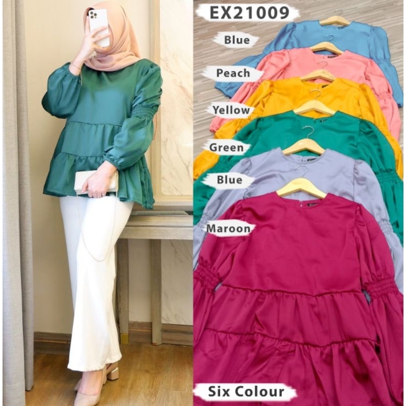 Blouse remple EXTU floating