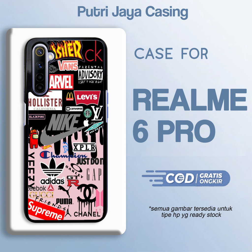 Case Hp REALME 6 PRO Motif GRAFITI 08  Casing Hardcase Softcase Estetik Premium Keren Aksesosris Pel
