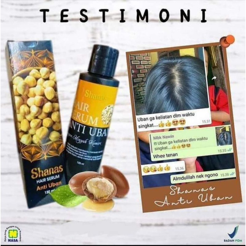 Serum Anti Uban Nasa