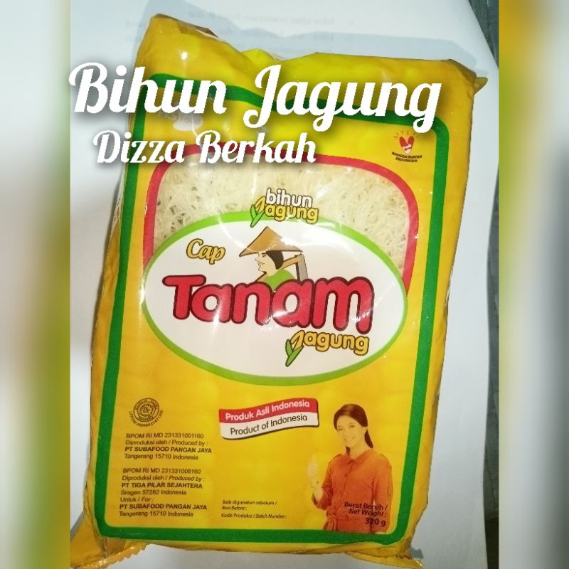 

BIHUN JAGUNG CAP TANAM JAGUNG/320gr/Dizza Berkah