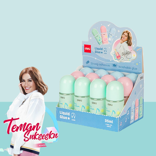 

LEM KERTAS CAIR 35 ML DELI A209 SCHOOL GLUE
