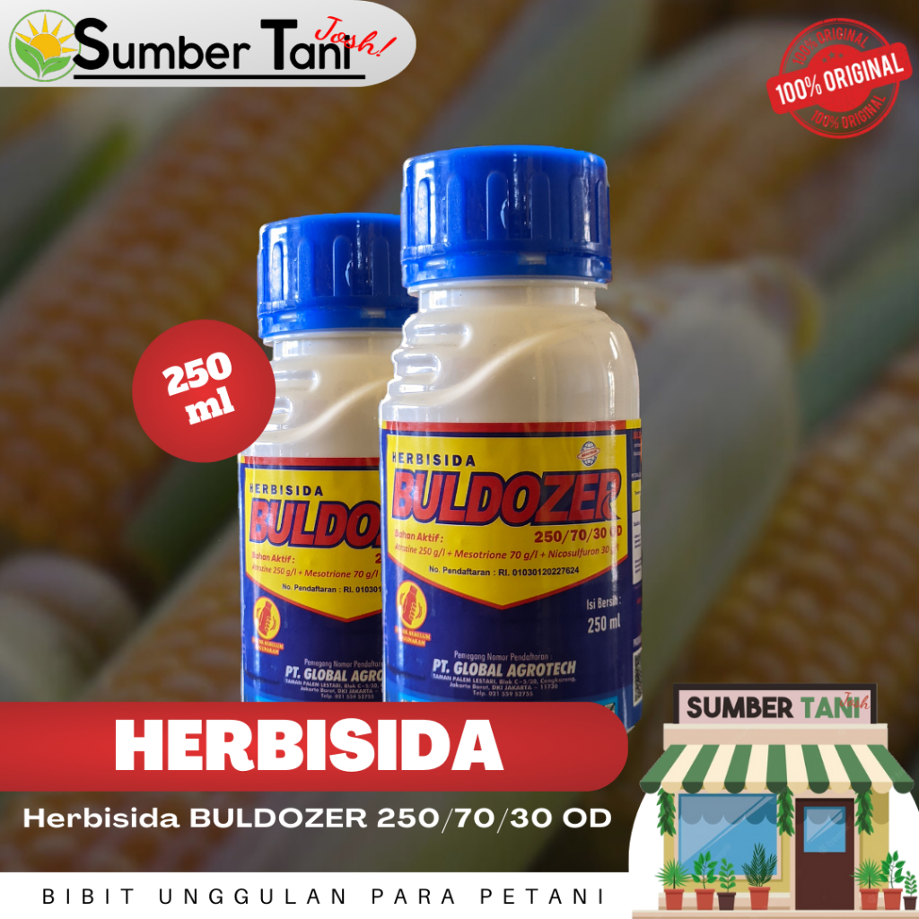 Herbisida Buldozer 250/70/30 OD Kemasan 250 ml