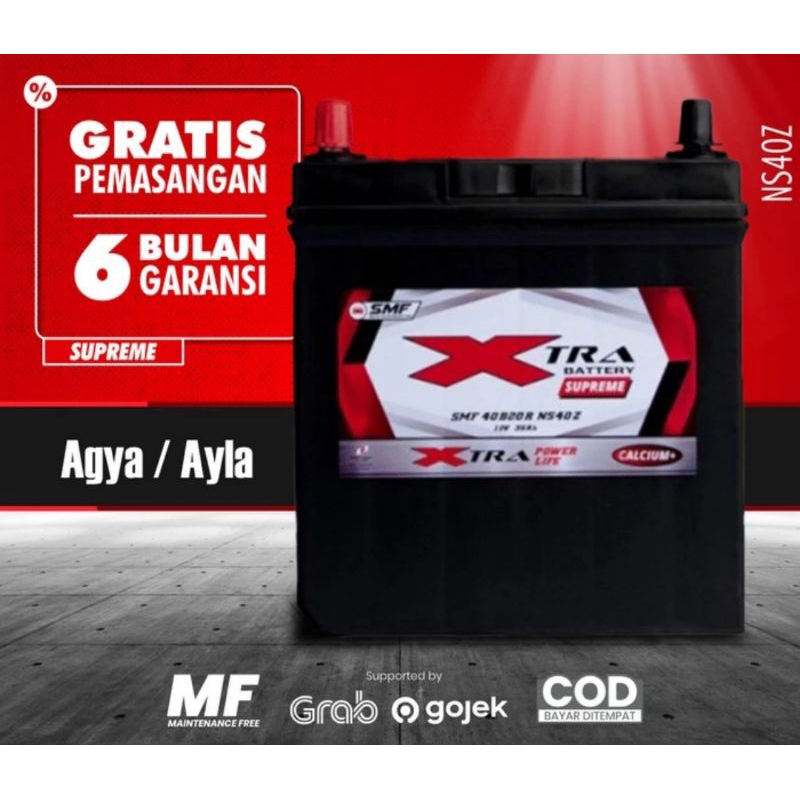 XTRA MF aki bebas perawatan Calya Sigra