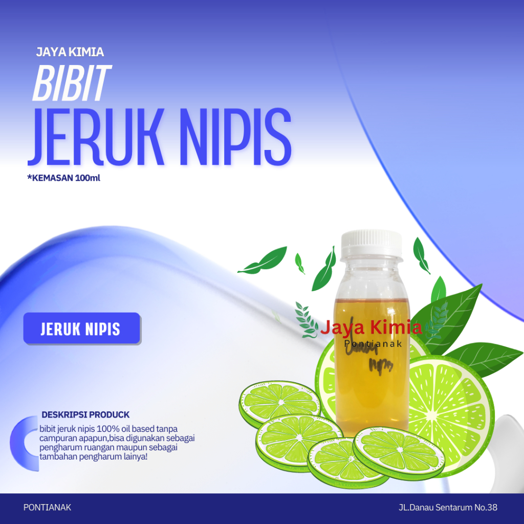bibit jeruk nipis 100ml/parfum jeruk nipis/fragrances oiL/BIANG PARFUM 100ML