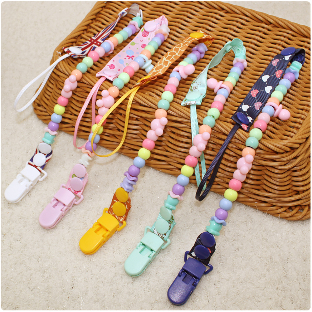 AIKOKY Tali empeng bayi kalung Pacifier clip BPA Free