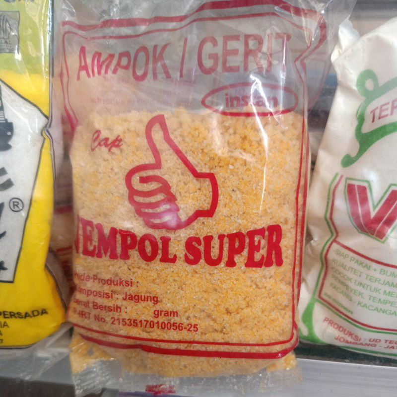 

Ampok Gerit tambahan nasi jagung cap jempol super