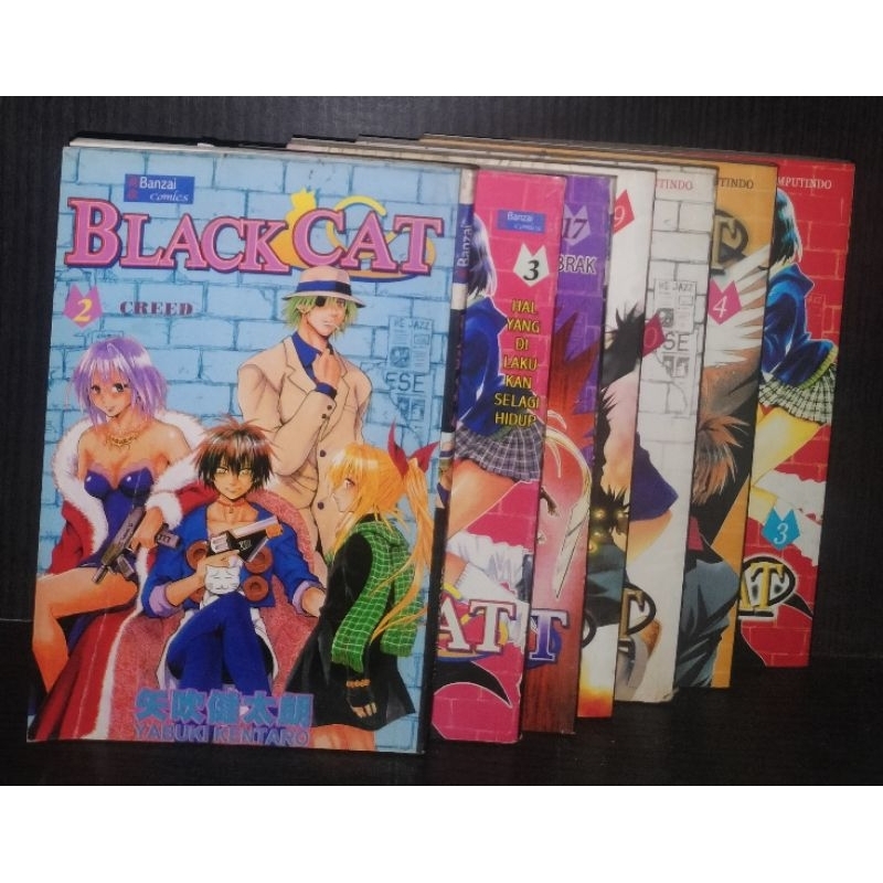 Komik Black Cat ( Bekas )