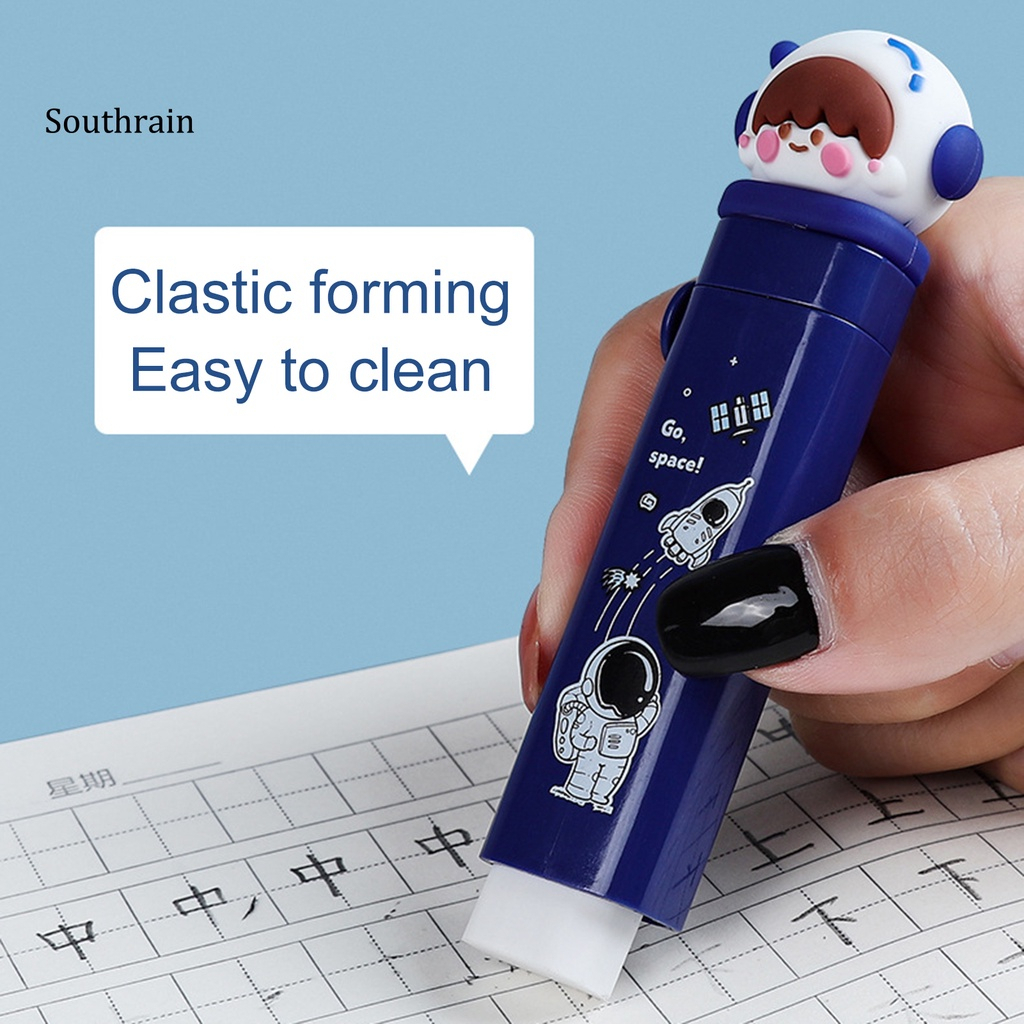 

Retractable cute eraser Korea style penghapus pensil bentuk pen shape eraser terbaru