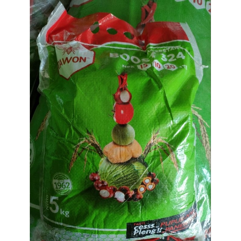 PUPUK NPK TAWON BOOSTER 324 PUPUK 15 10  20 KEMASAN 5 KG