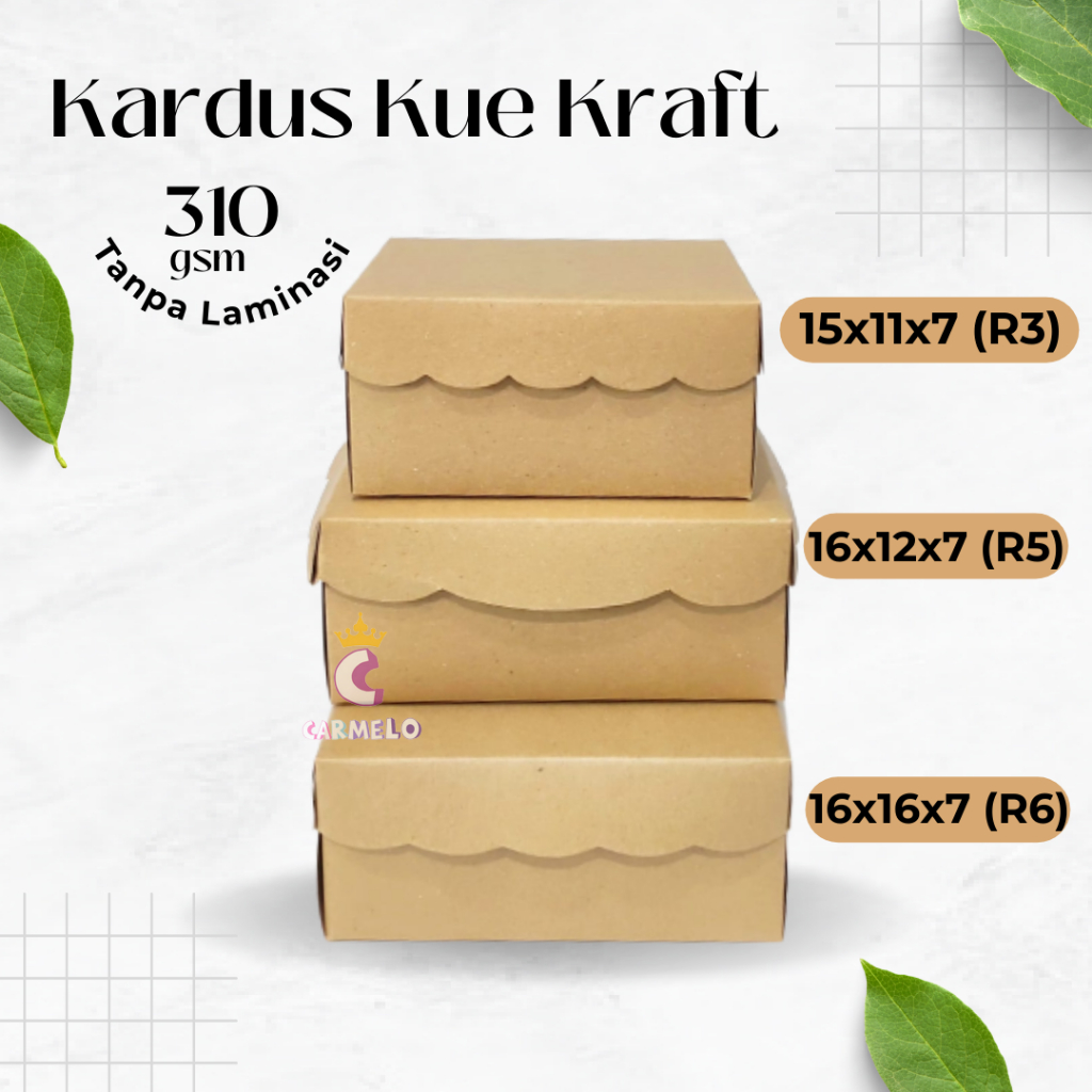 

(Min Order 25 Lembar) Dus Kue Kraft R3 R5 R6 NBK Kraft BOX Kardus snack / Dus Kue Murah / Dus Kue Tebal / Dus Kue 275 gsm / Dus kue / Dus Nasi / Dus Ayam Bakar / Dus Murah / Dus Coklat / Kardus Snack / Box Makanan / Kotak Nasi