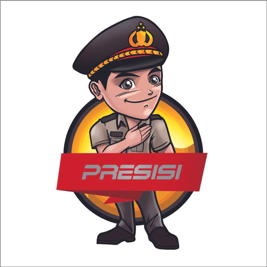 

STIKER VINYL PRESISI POLRI CUTTING KISS