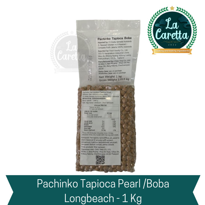 

Pachinko Tapioca Pearl /Boba Longbeach 1 Kg