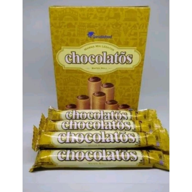 

Chocolatos Wafer Roll isi 24pcs @8,5gr