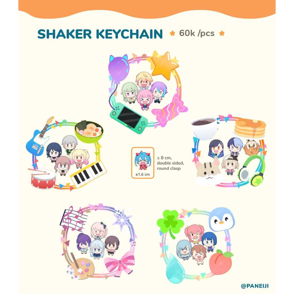Project Sekai Fanmerch || Shaker PO