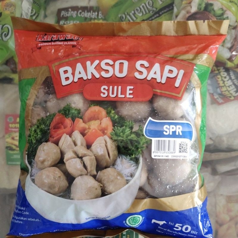 

Karawaci bakso sapi super 50pcs